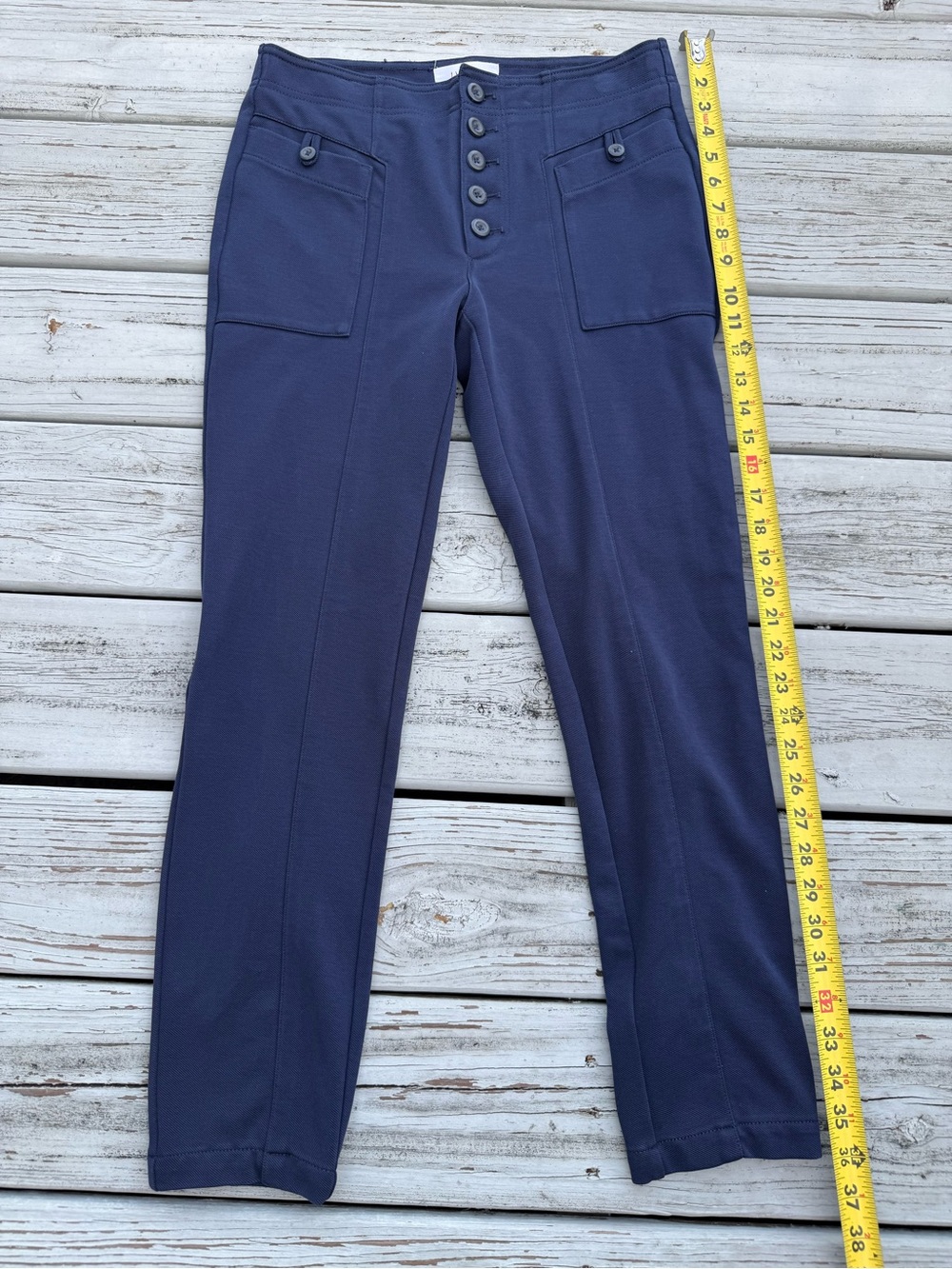 Anthropologie Bryson Tapered Pants Sz 4 - Picture 3 of 7